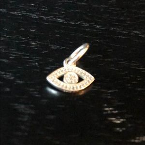 Authentic Pandora Evil Eye with CZ Dangle Charm